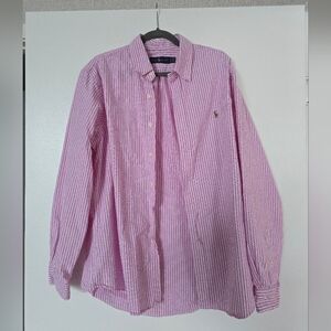Ralph Lauren Pink Striped Shirt